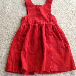 Corduroy dress vintage